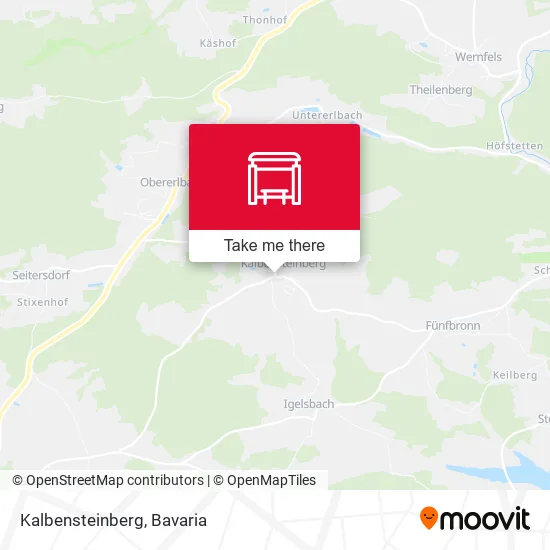 Карта Kalbensteinberg