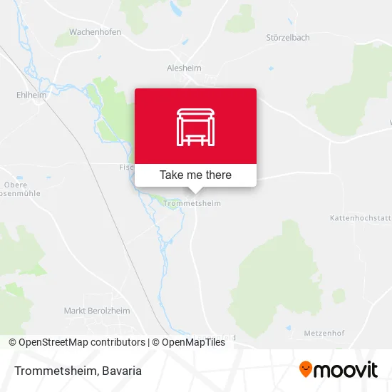 Карта Trommetsheim