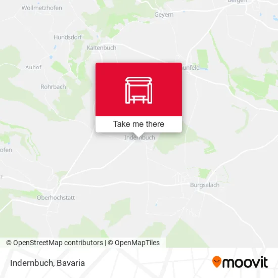 Карта Indernbuch