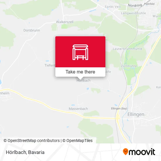 Карта Hörlbach