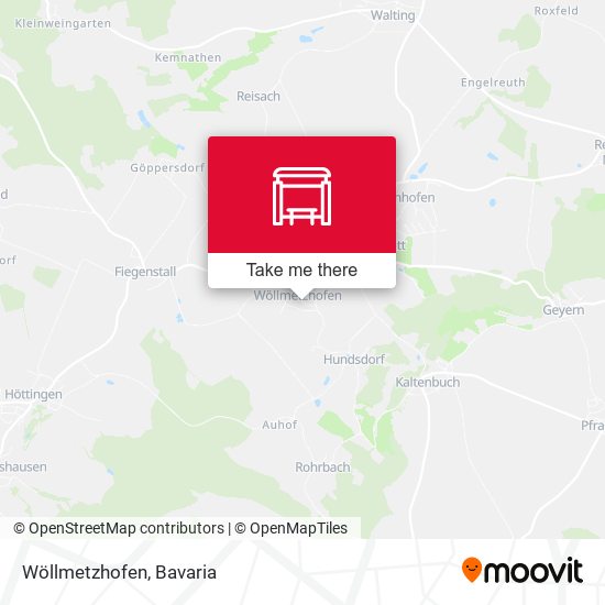 Карта Wöllmetzhofen