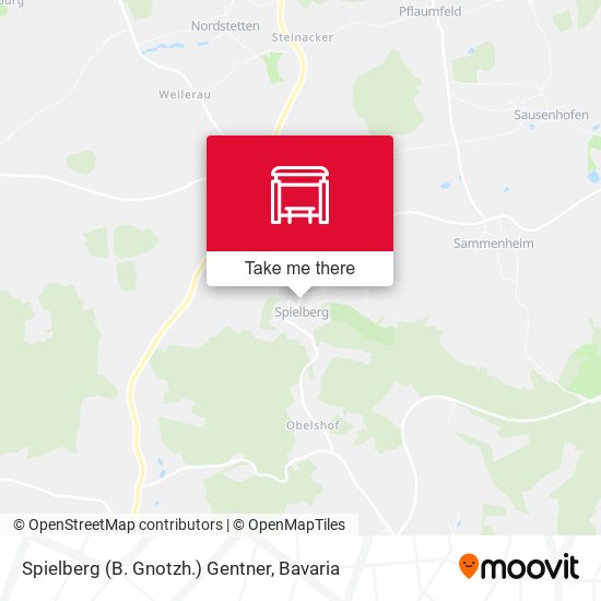 Spielberg (B. Gnotzh.) Gentner map