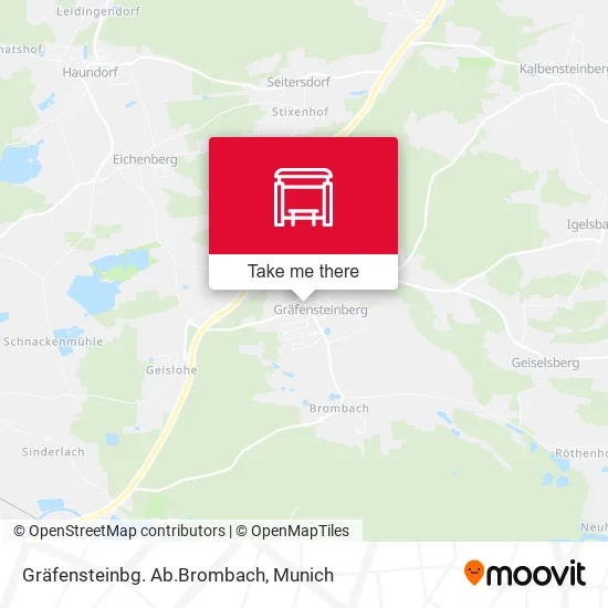Карта Gräfensteinbg. Ab.Brombach