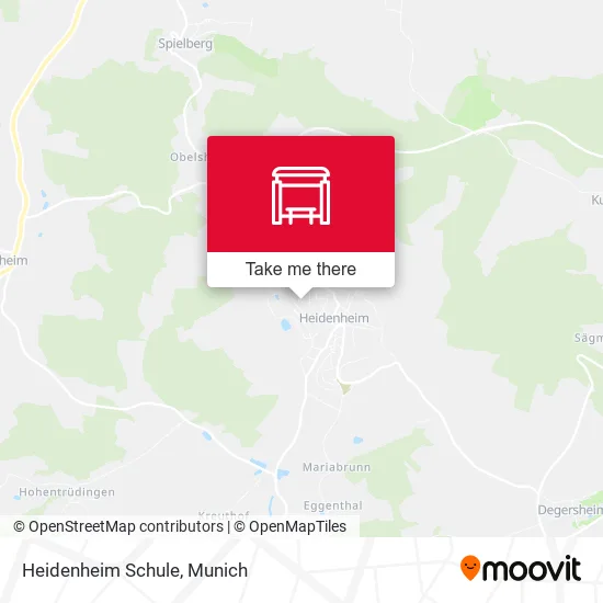 Карта Heidenheim Schule