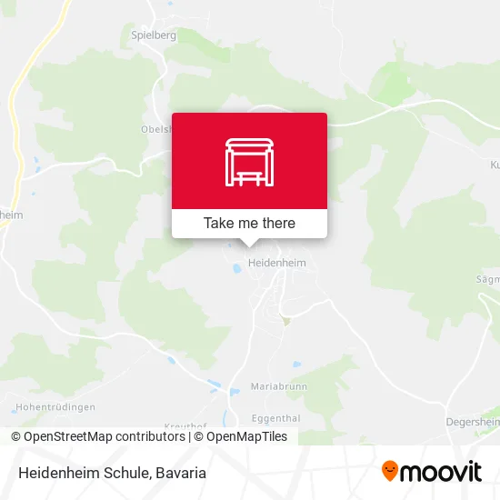 Карта Heidenheim Schule