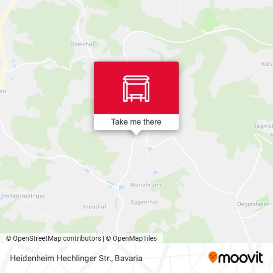 Heidenheim Hechlinger Str. map
