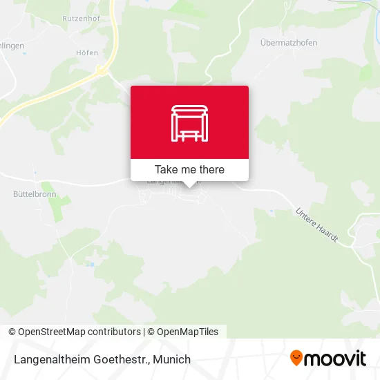 Карта Langenaltheim Goethestr.