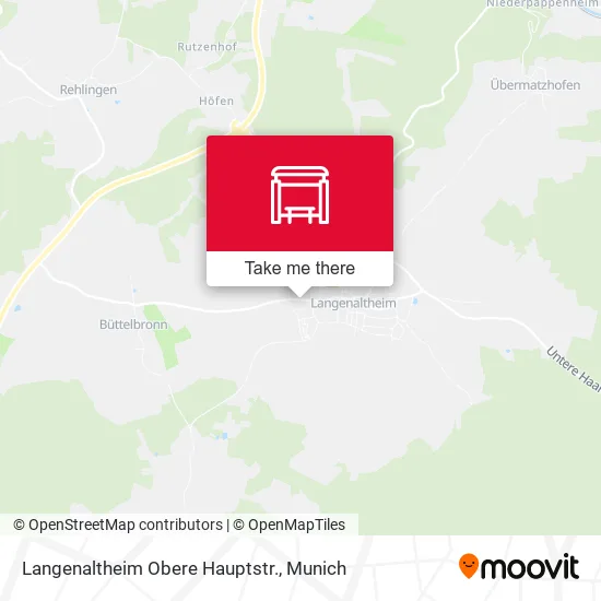 Карта Langenaltheim Obere Hauptstr.