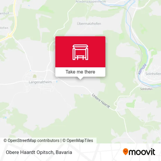 Карта Obere Haardt Opitsch