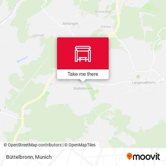 Карта Büttelbronn