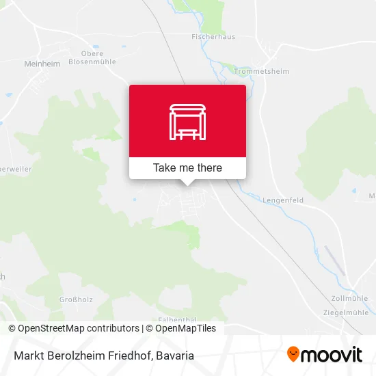Карта Markt Berolzheim Friedhof