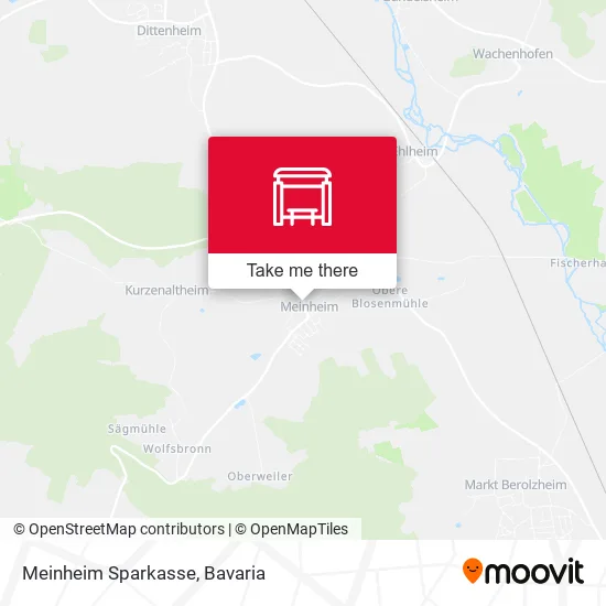Карта Meinheim Sparkasse