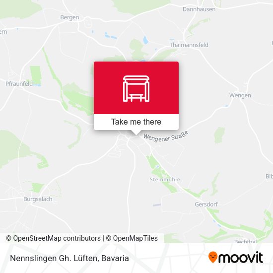Nennslingen Gh. Lüften map
