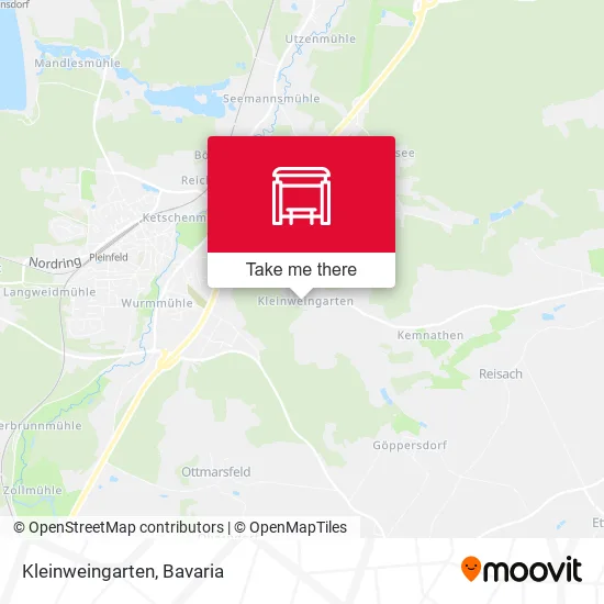 Карта Kleinweingarten
