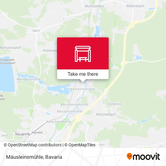 Карта Mäusleinsmühle