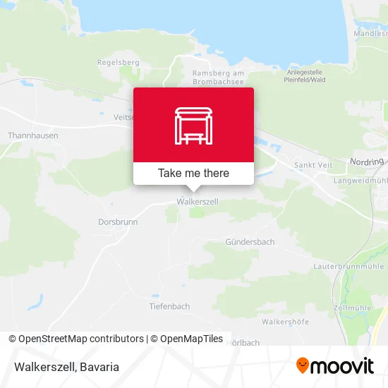 Карта Walkerszell