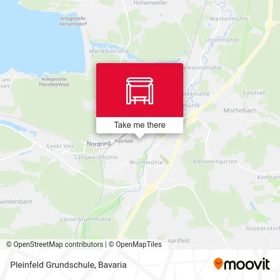 Pleinfeld Grundschule map