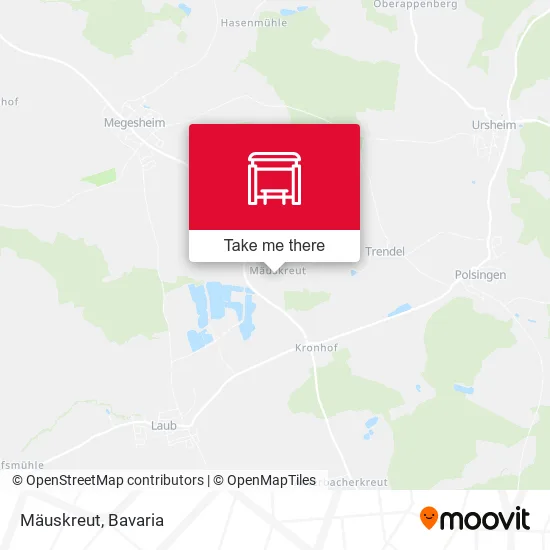 Карта Mäuskreut