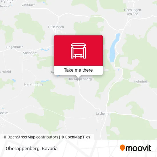 Карта Oberappenberg