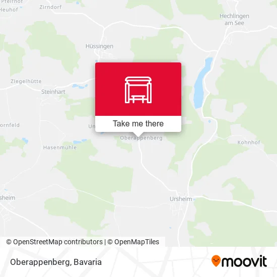 Карта Oberappenberg