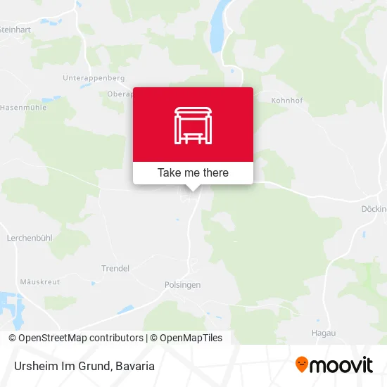 Карта Ursheim Im Grund