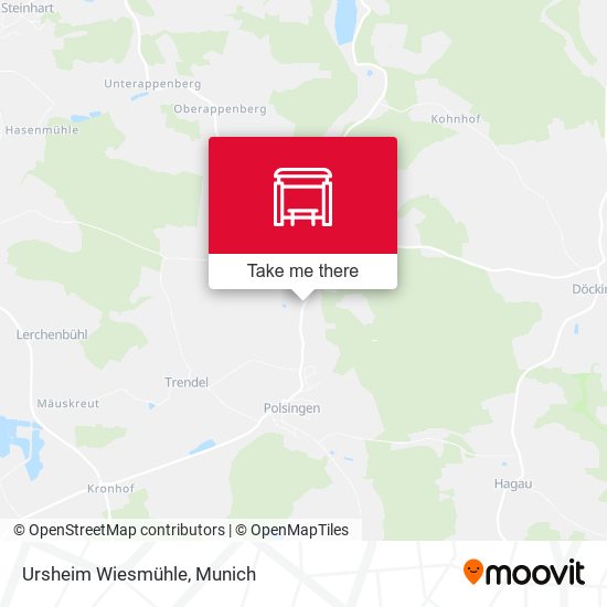 Ursheim Wiesmühle map