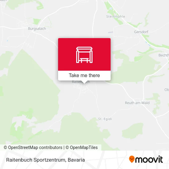 Карта Raitenbuch Sportzentrum