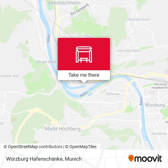 Würzburg Hafenschänke map