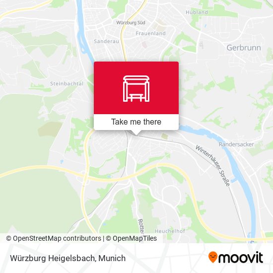 Würzburg Heigelsbach map