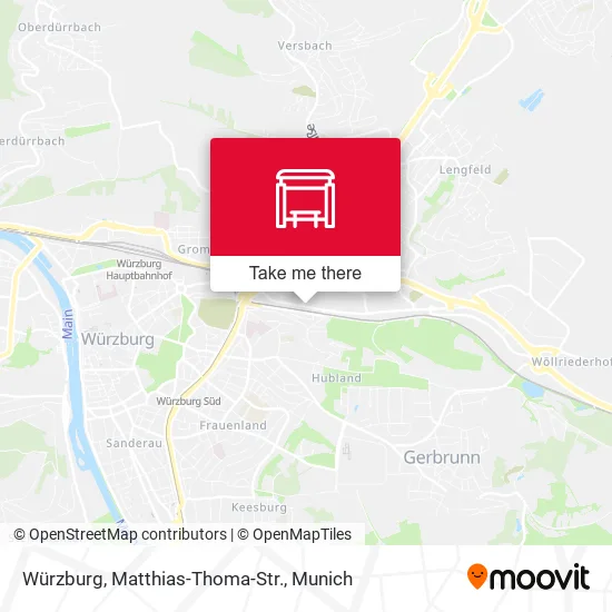 Карта Würzburg, Matthias-Thoma-Str.