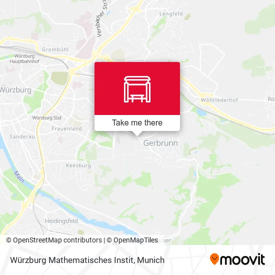 Карта Würzburg Mathematisches Instit
