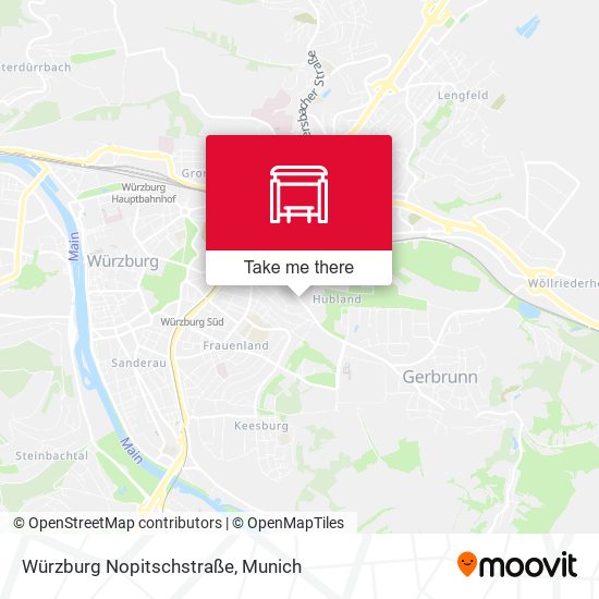 Würzburg Nopitschstraße map