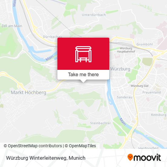 Würzburg Winterleitenweg map