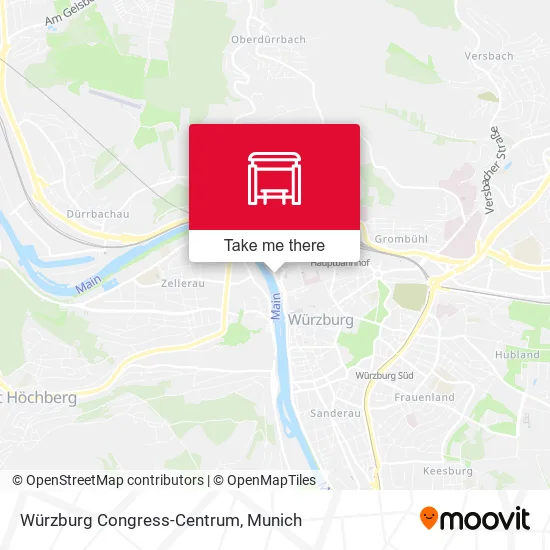 Карта Würzburg Congress-Centrum