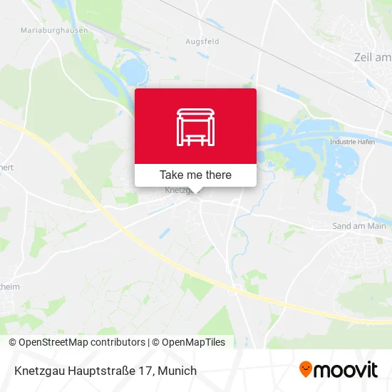 Карта Knetzgau Hauptstraße 17