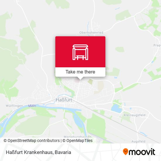 Haßfurt Krankenhaus map