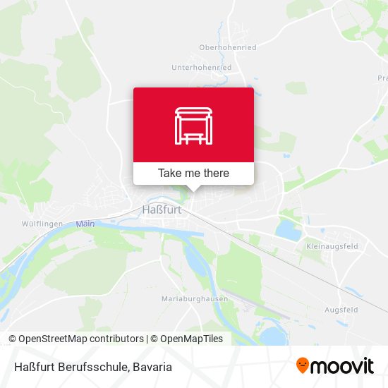 Haßfurt Berufsschule map