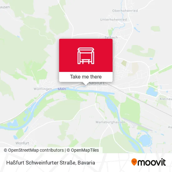 Карта Haßfurt Schweinfurter Straße