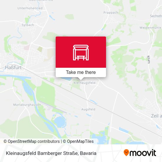 Kleinaugsfeld Bamberger Straße map