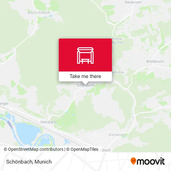 Карта Schönbach