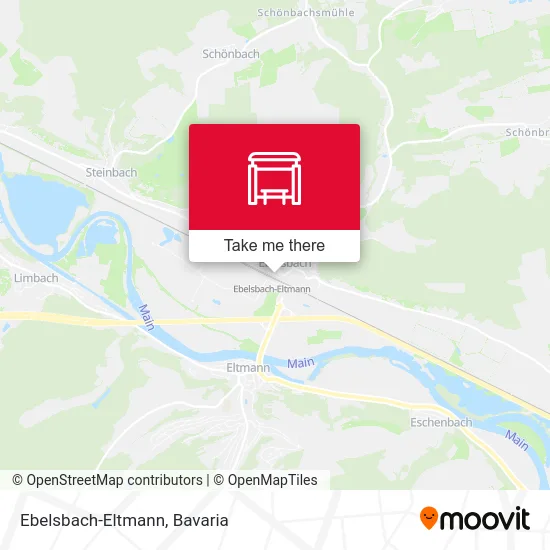 Карта Ebelsbach-Eltmann