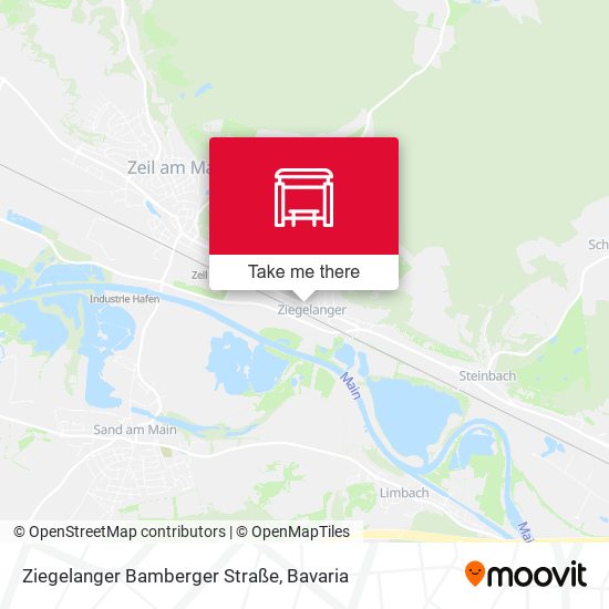 Ziegelanger Bamberger Straße map