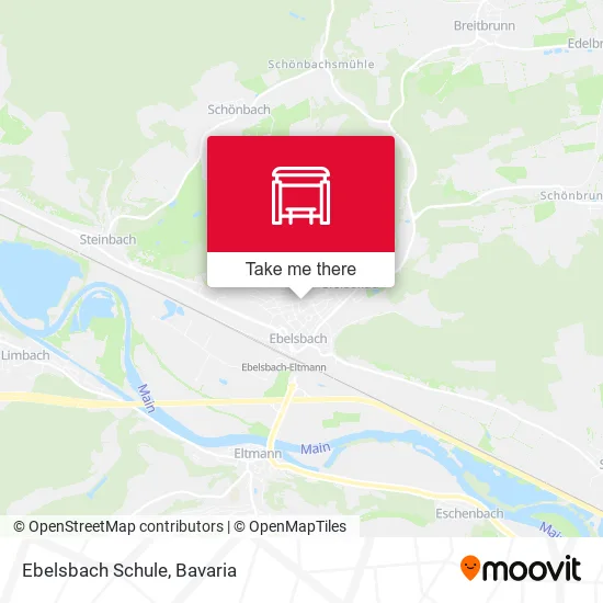 Карта Ebelsbach Schule