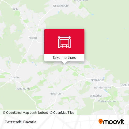 Карта Pettstadt