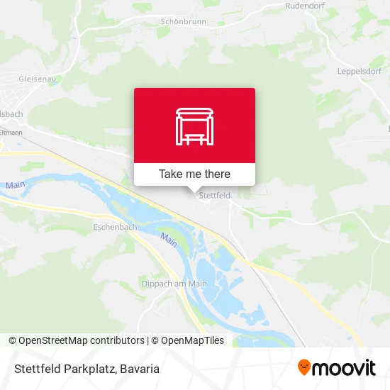 Карта Stettfeld Parkplatz