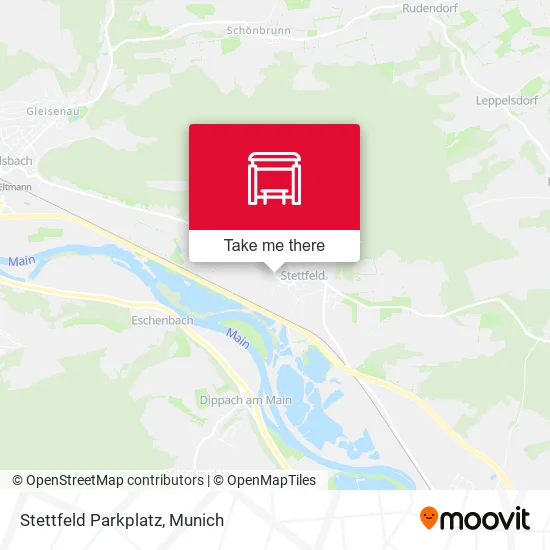 Карта Stettfeld Parkplatz