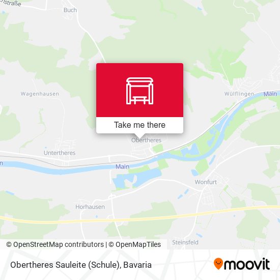 Obertheres Sauleite (Schule) map