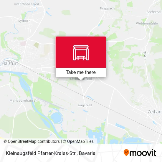Карта Kleinaugsfeld Pfarrer-Kraiss-Str.