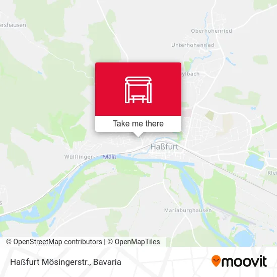 Карта Haßfurt Mösingerstr.