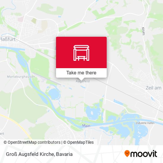 Groß Augsfeld Kirche map